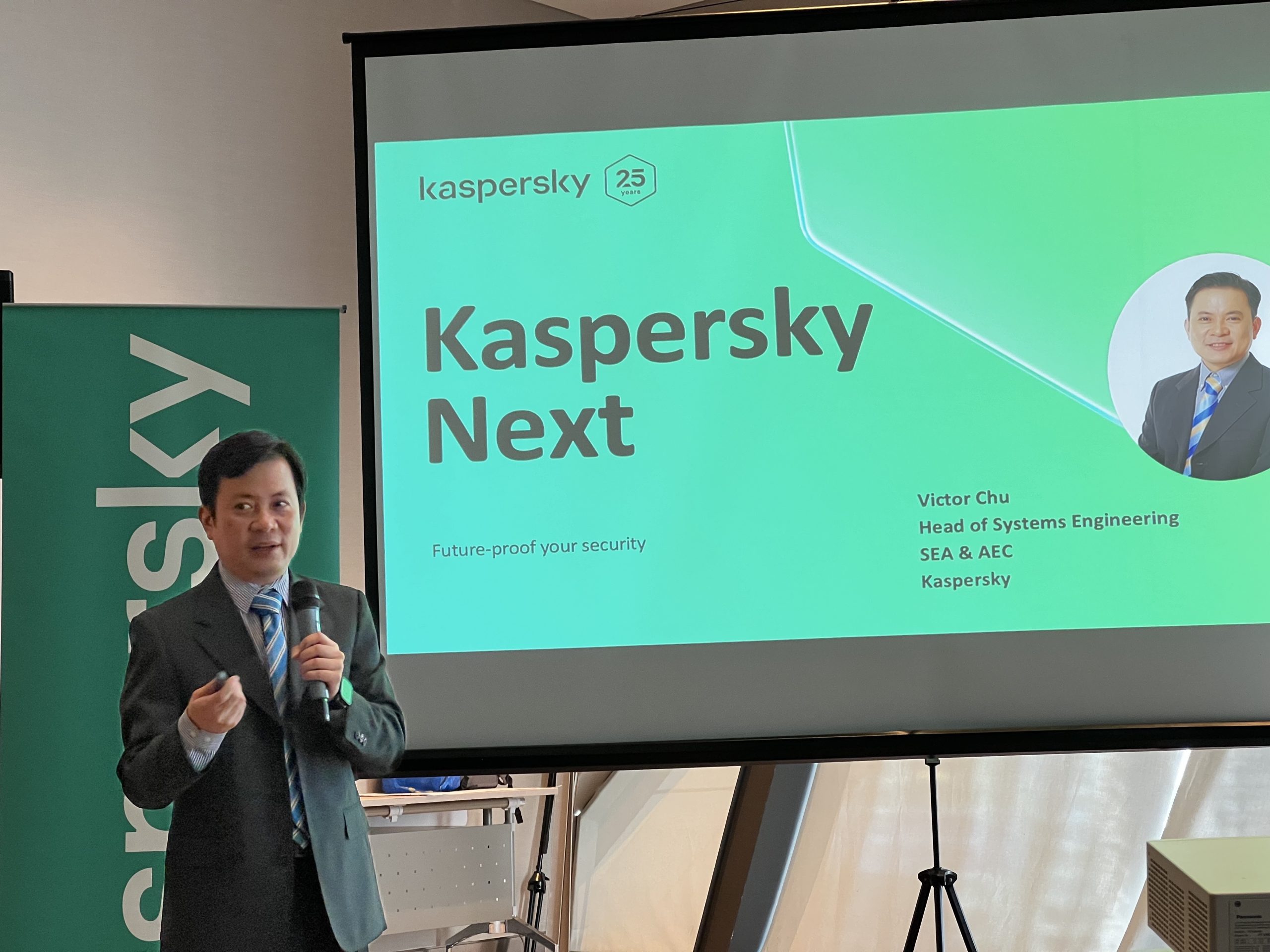 Victor Chu, Head of System Engineering for Southeast Asia at Kaspersky